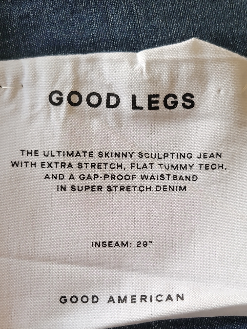 Good American Good Legs The Ultimate Skinny Sculpting Jeans - Picture 16 of 16